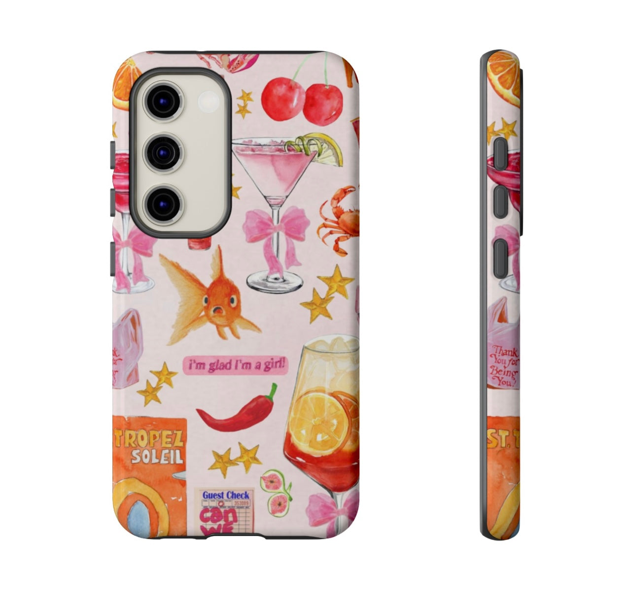 I'm glad I'm a girl Samsung Case